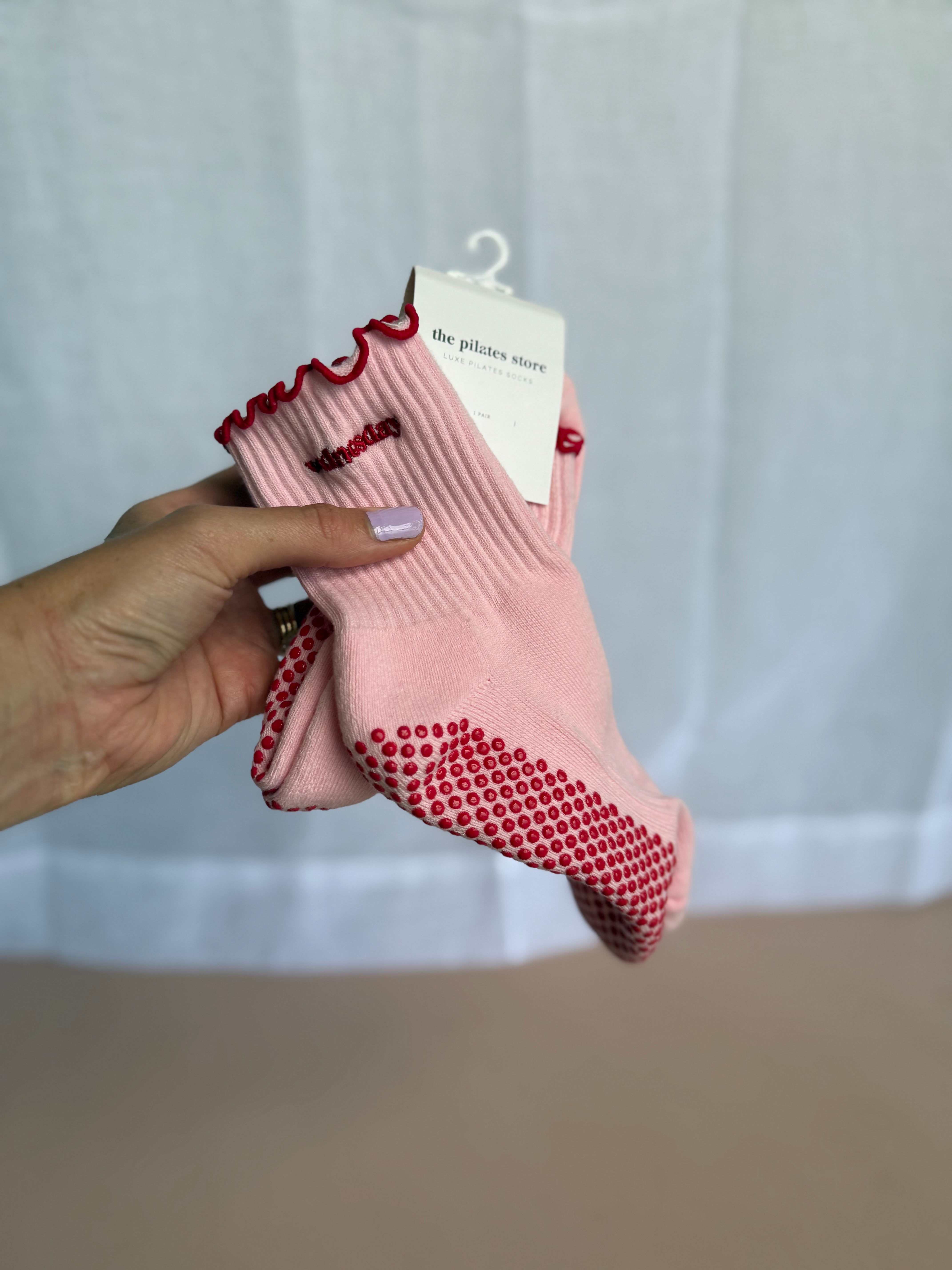 Wednesday grip socks