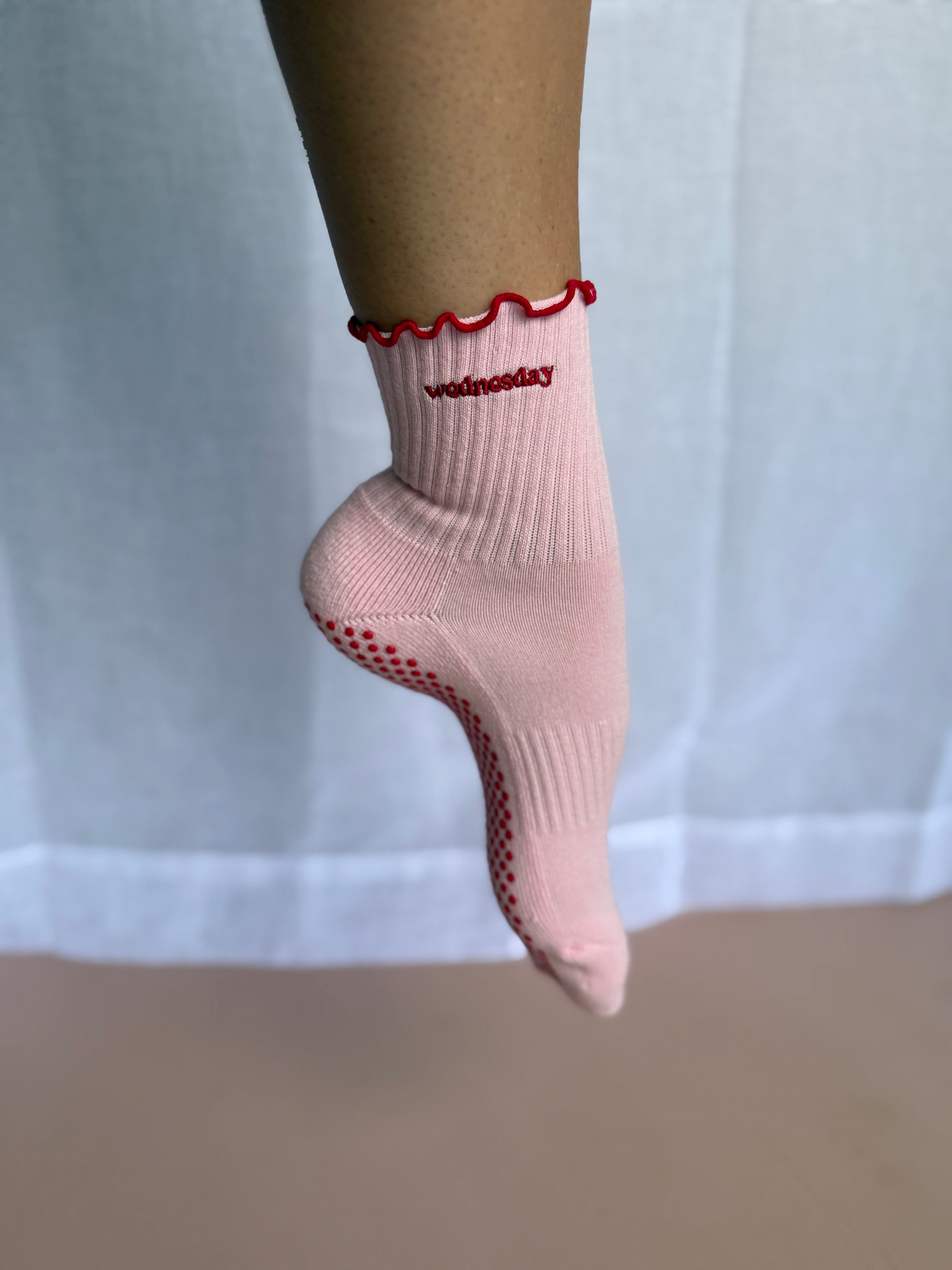 Wednesday grip socks